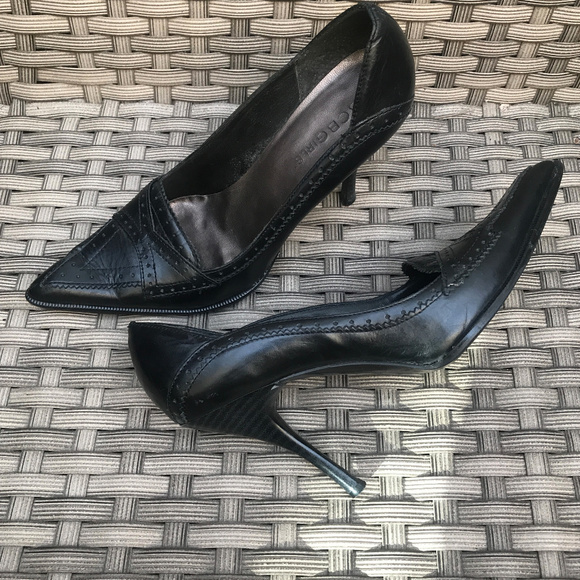 BCBGeneration Shoes - LEATHER CAREER COMFORT PUMPS